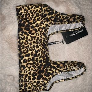 Brand new swim suit top with tag